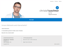 Tablet Screenshot of dr-tuschner.at